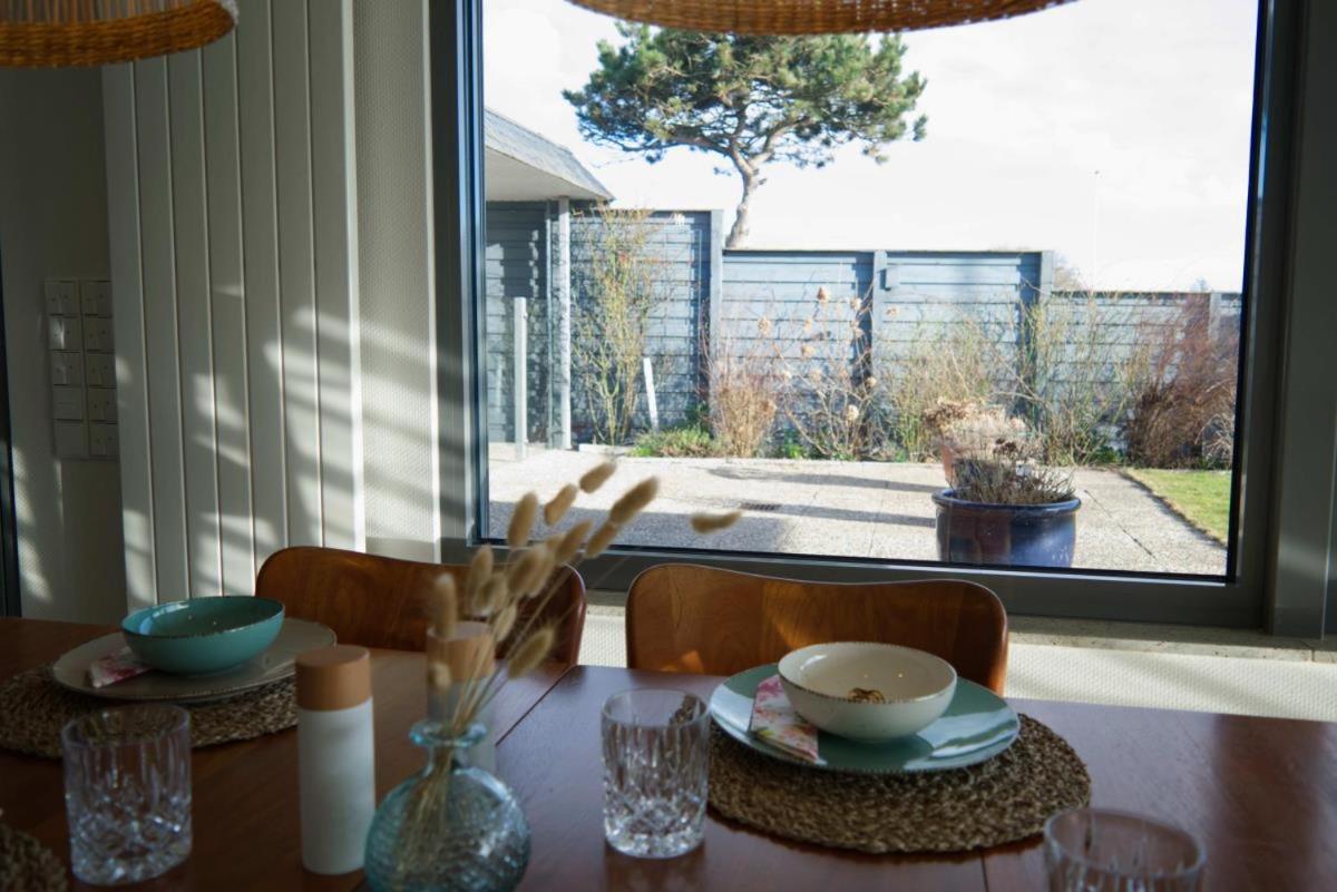 Inselblume 82 - Bungalow Am Suedstrand Mit Meerblick Burgtiefe auf Fehmarn Exterior photo